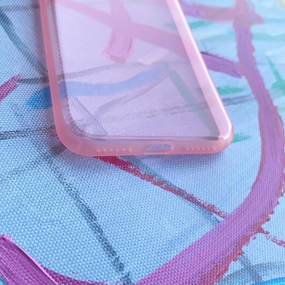 iPhone 7/8 Plus Case Clear Pink Cover NEW - Picture 6 of 7